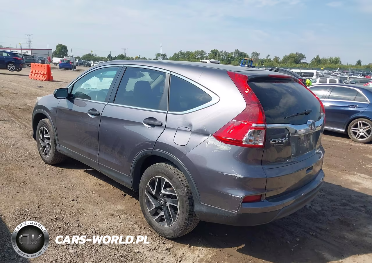 2016 Honda Cr-V Se VIN:5J6RM3H4XGL004645 - 3