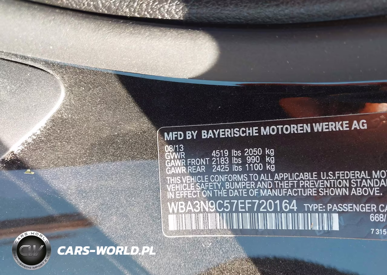 2014 BMW 428I xDrive VIN:WBA3N9C57EF720164 - 9