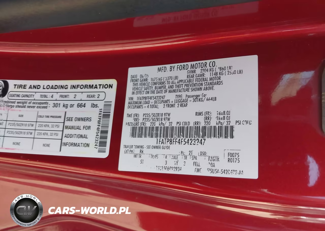 2015 Ford Mustang Gt Premium VIN:1FATP8FF4F5423247 - 9