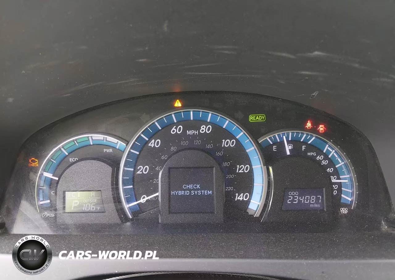 2012 Toyota Camry Hybrid Xle VIN:4T1BD1FK1CU061085 - 7