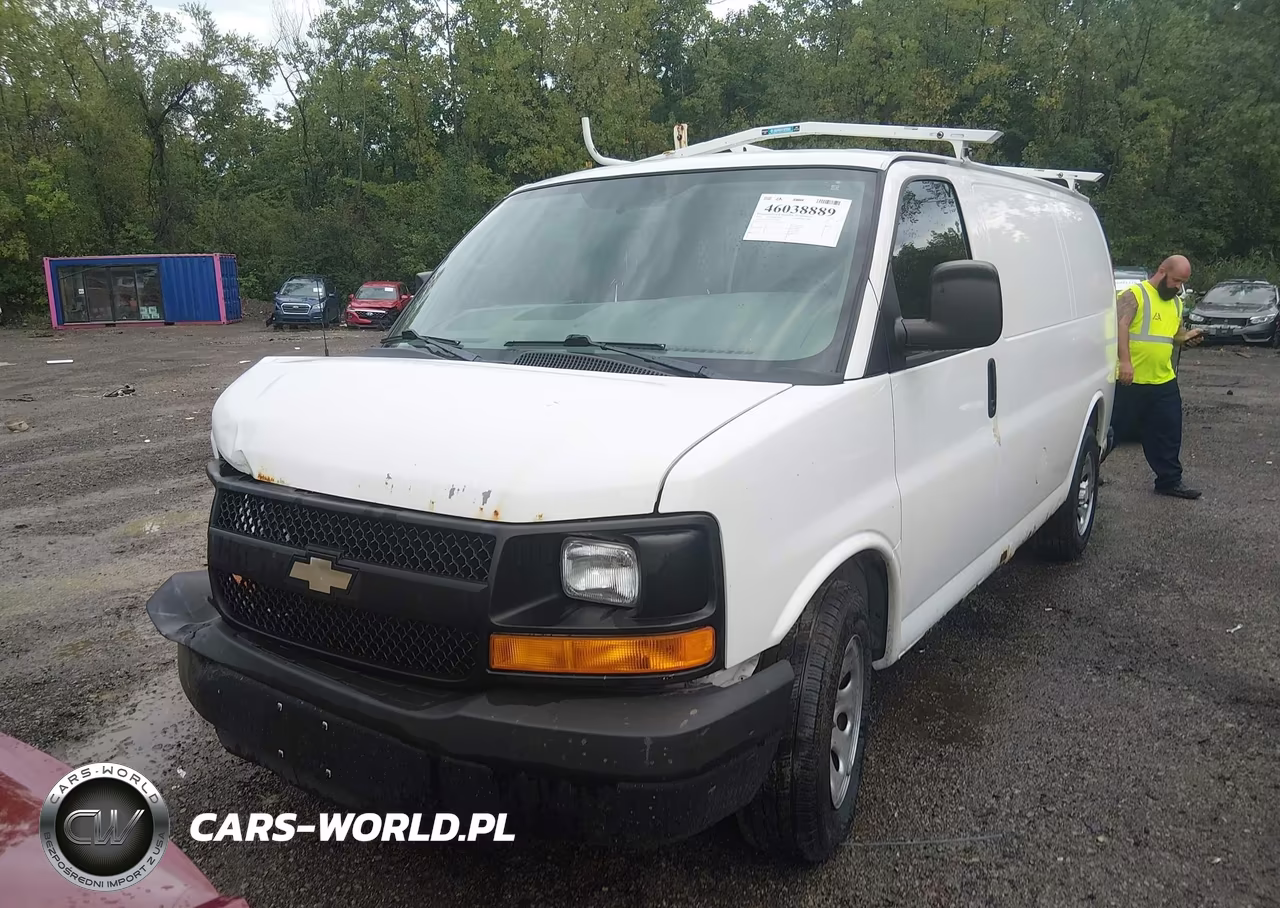 2012 Chevrolet Express 1500 Work Van VIN:1GCSGAFXXC1160657 - 2