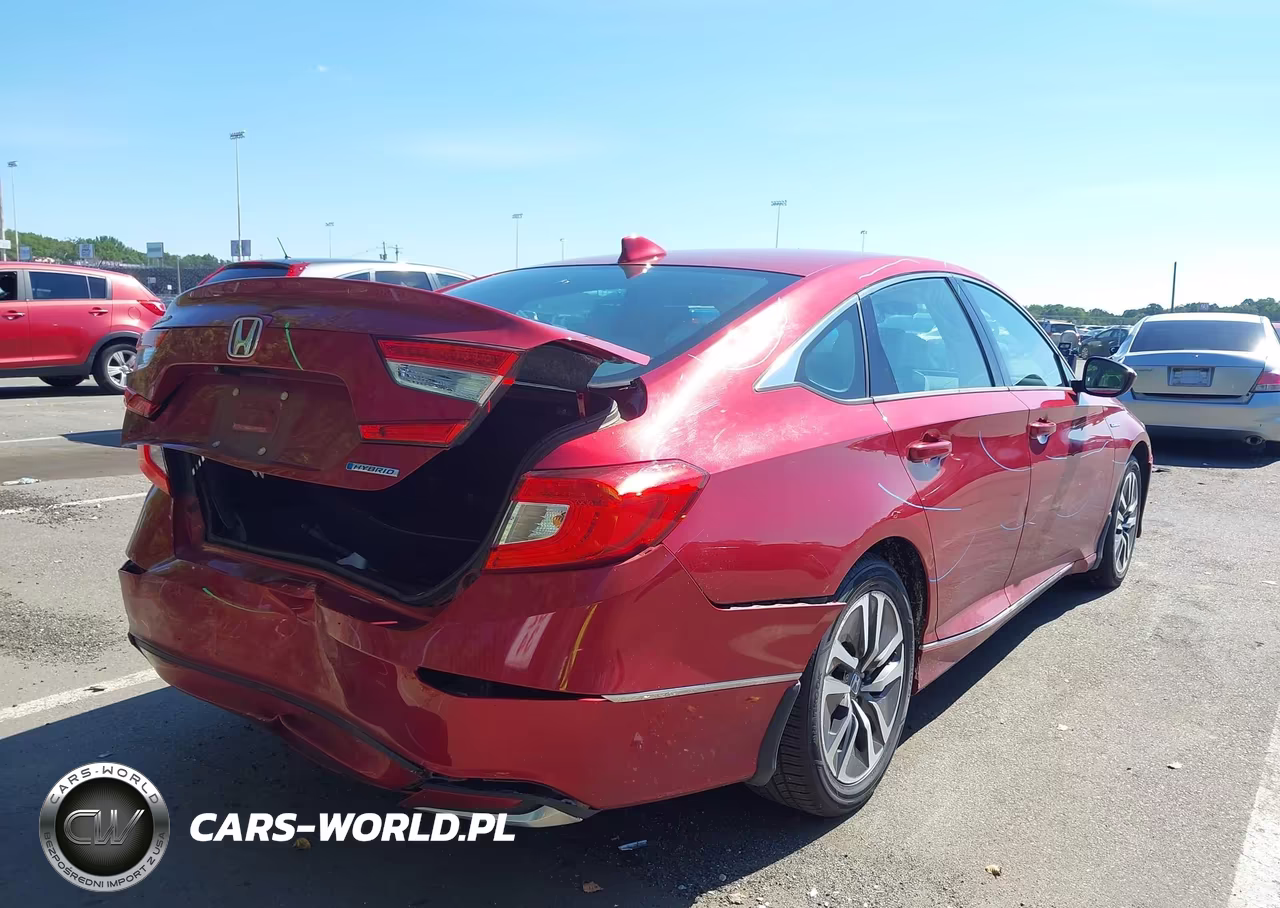 2020 Honda Accord Hybrid Ex VIN:1HGCV3F44LA007740 - 4