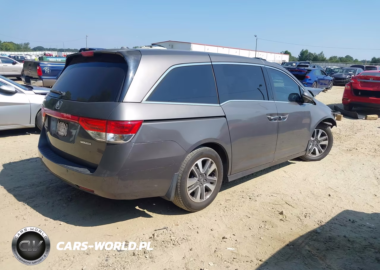2014 Honda Odyssey Touring-Touring Elite VIN:5FNRL5H97EB086995 - 4