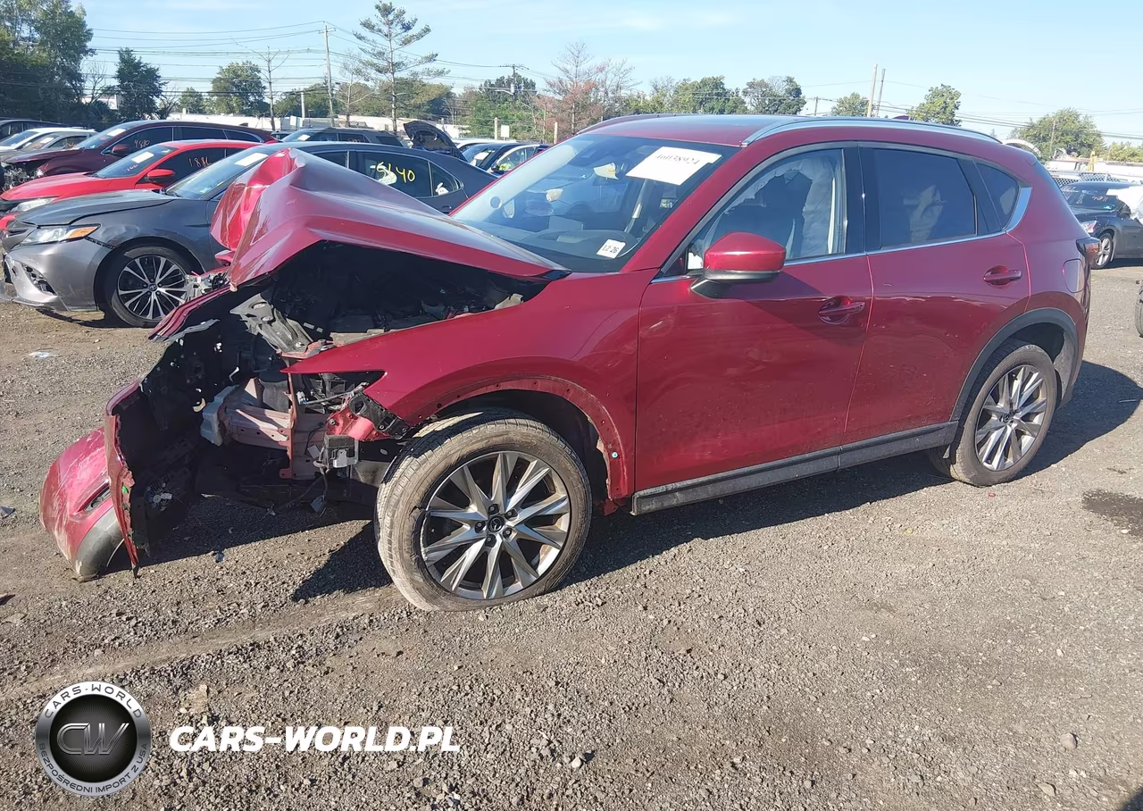 2021 Mazda Cx-5 Grand Touring VIN:JM3KFBDM9M1462600 - 2