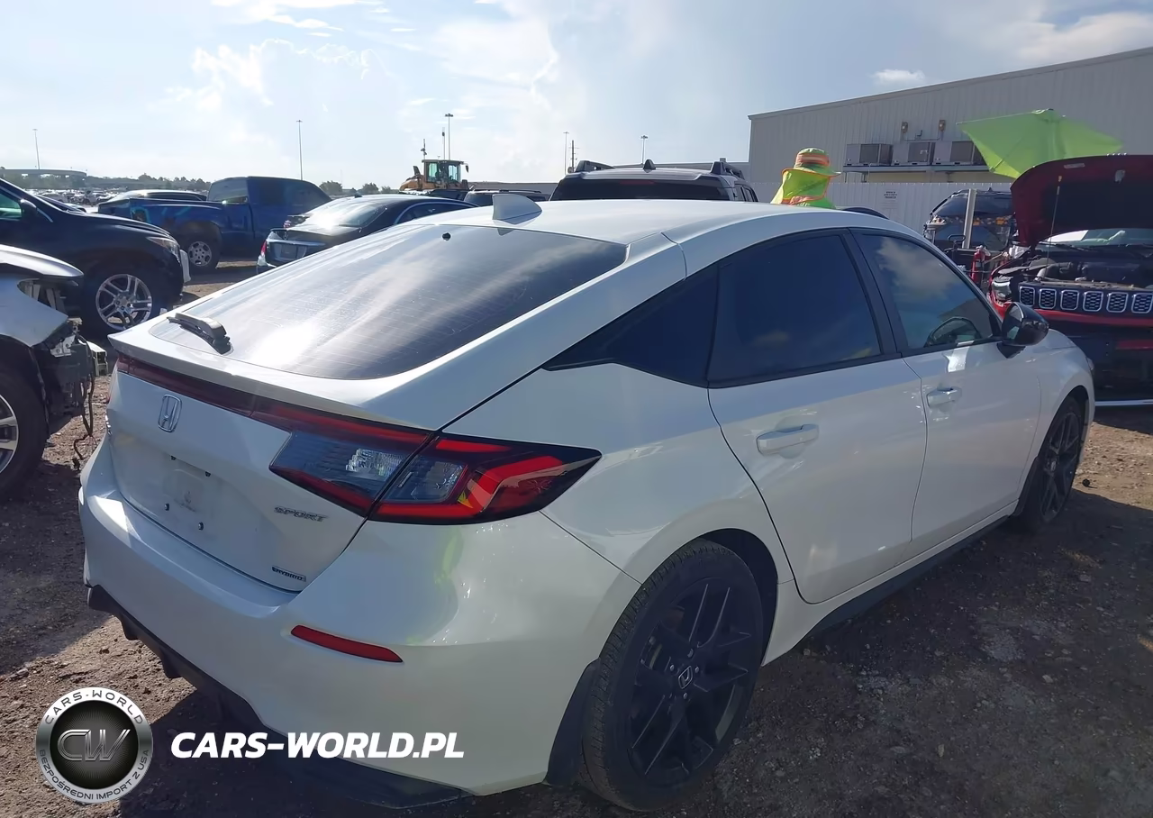 2025 Honda Civic Hybrid Sport VIN:JHMFL4H85SX007120 - 4