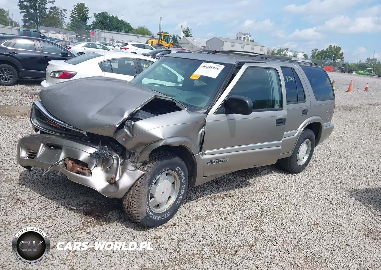 2000 GMC Jimmy Sle VIN:1GKCS13W3Y2392702 - 2