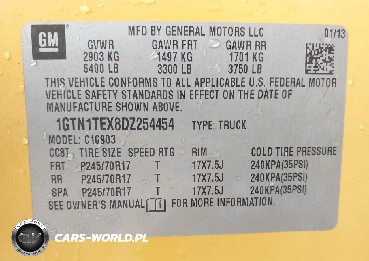 2013 GMC Sierra 1500 Work Truck VIN:1GTN1TEX8DZ254454 - 9