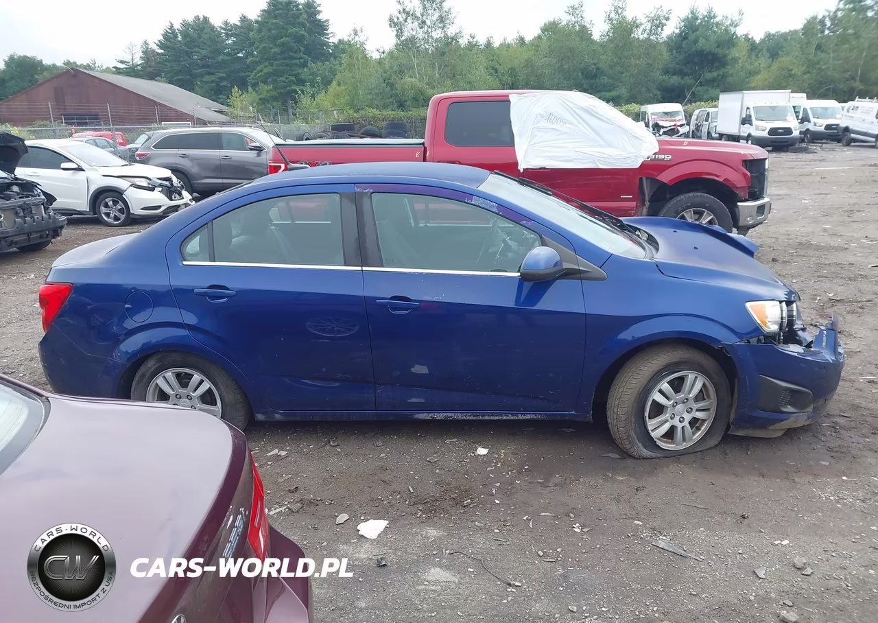 2013 Chevrolet Sonic Lt Auto VIN:1G1JC5SG7D4255559 - 14