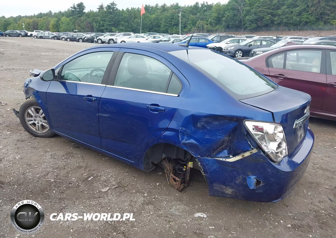 2013 Chevrolet Sonic Lt Auto VIN:1G1JC5SG7D4255559 - 3