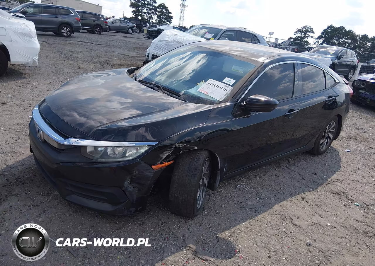 2018 Honda Civic Ex VIN:19XFC2F74JE026322 - 2