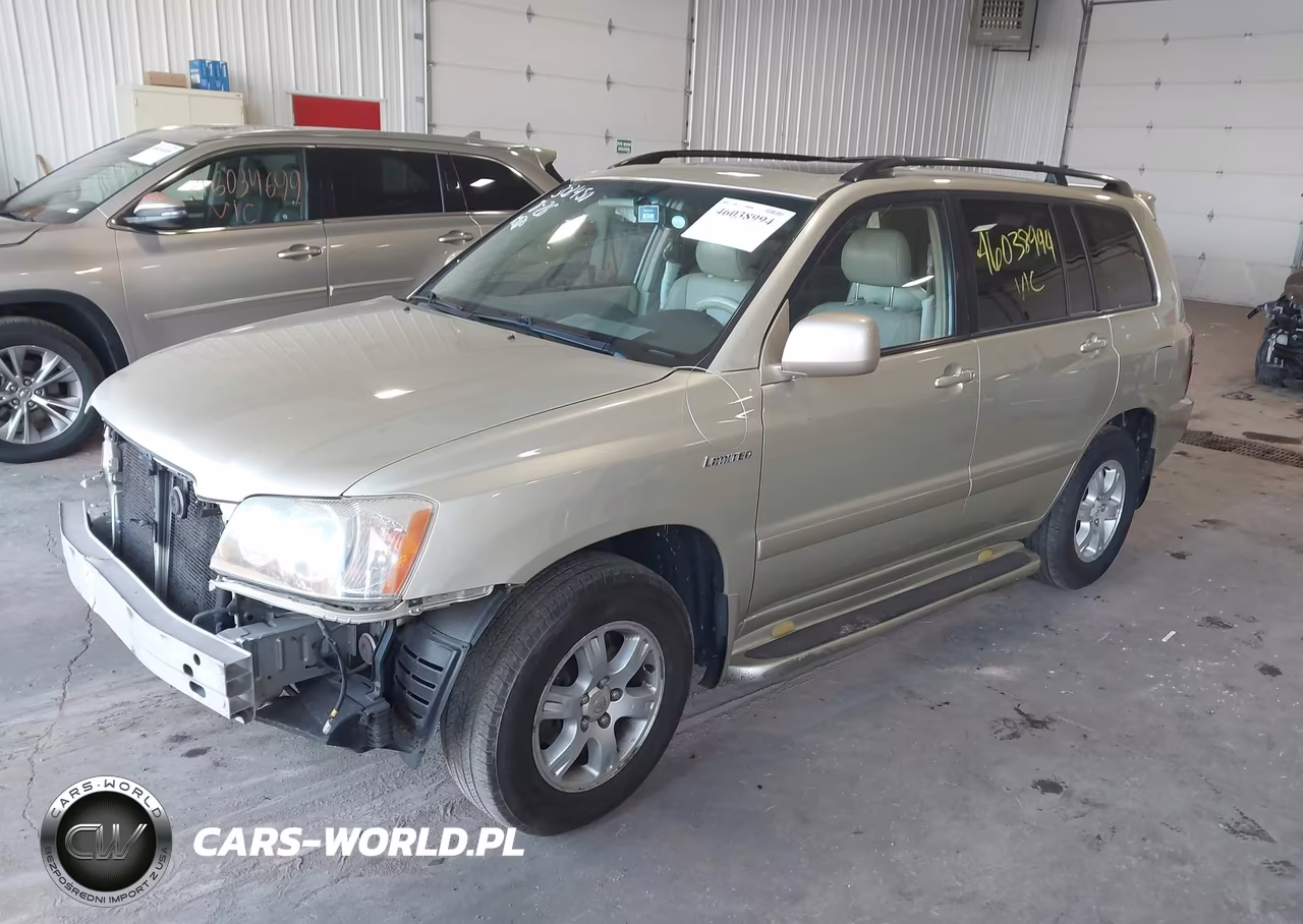 2003 Toyota Highlander Limited V6 VIN:JTEGF21A430099163 - 2