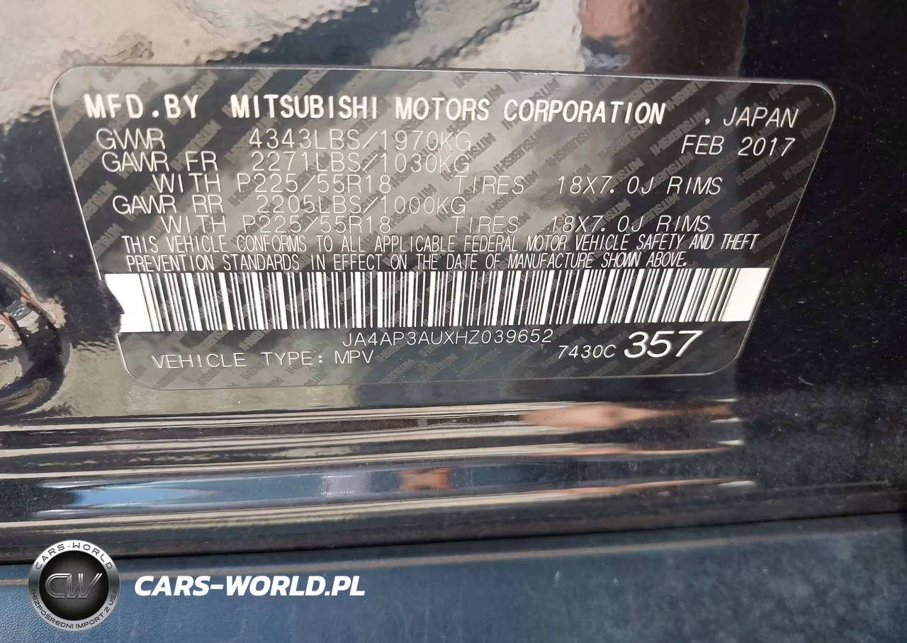2017 Mitsubishi Outlander Sport 2.0 Es-2.0 Le VIN:JA4AP3AUXHZ039652 - 9