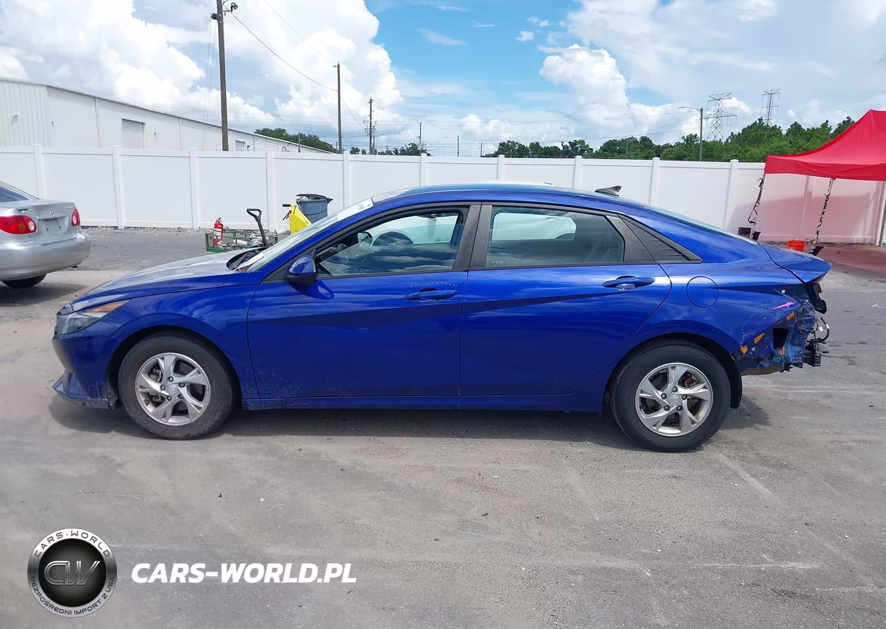2021 Hyundai Elantra Se VIN:KMHLL4AG9MU192844 - 15