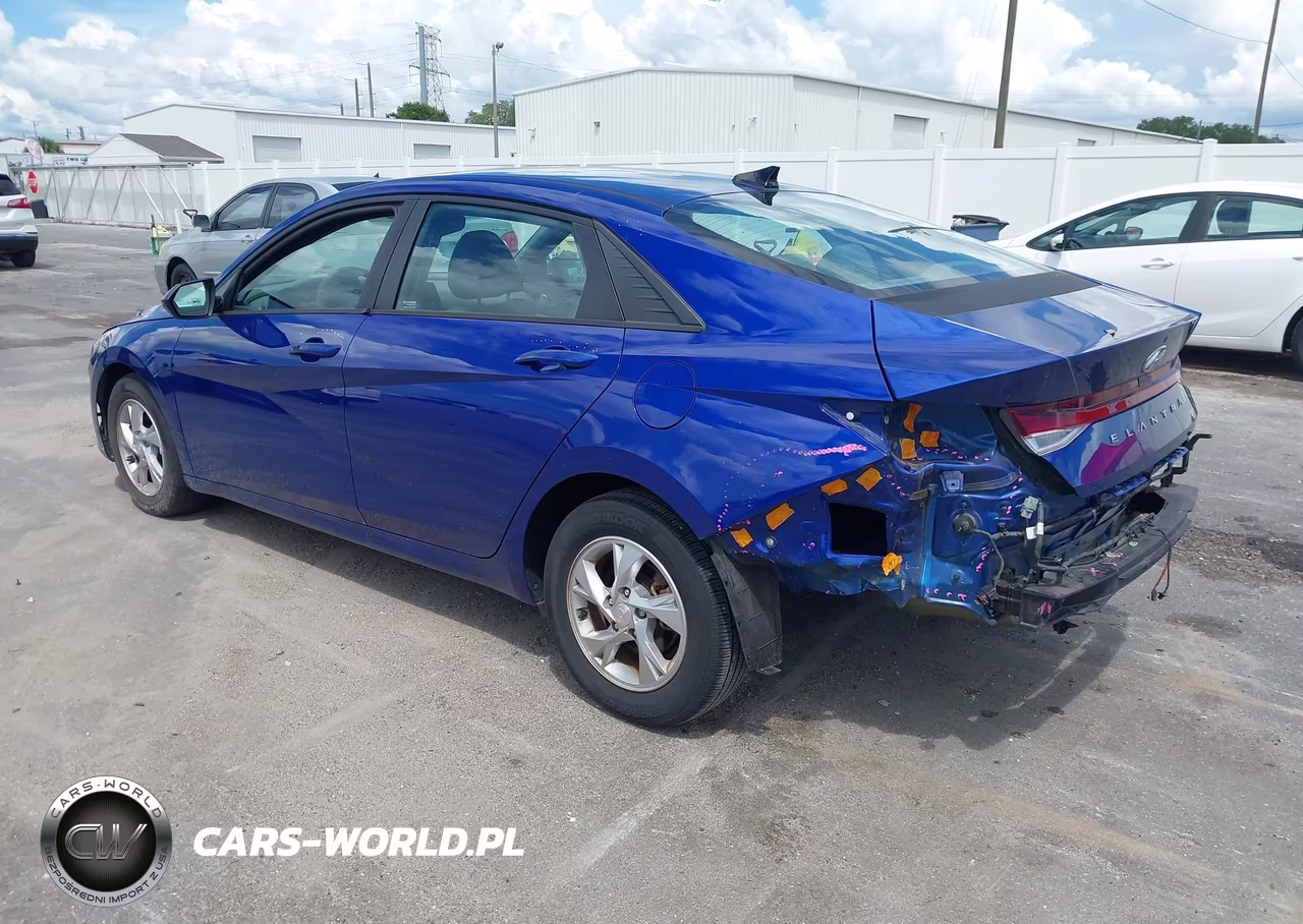 2021 Hyundai Elantra Se VIN:KMHLL4AG9MU192844 - 3