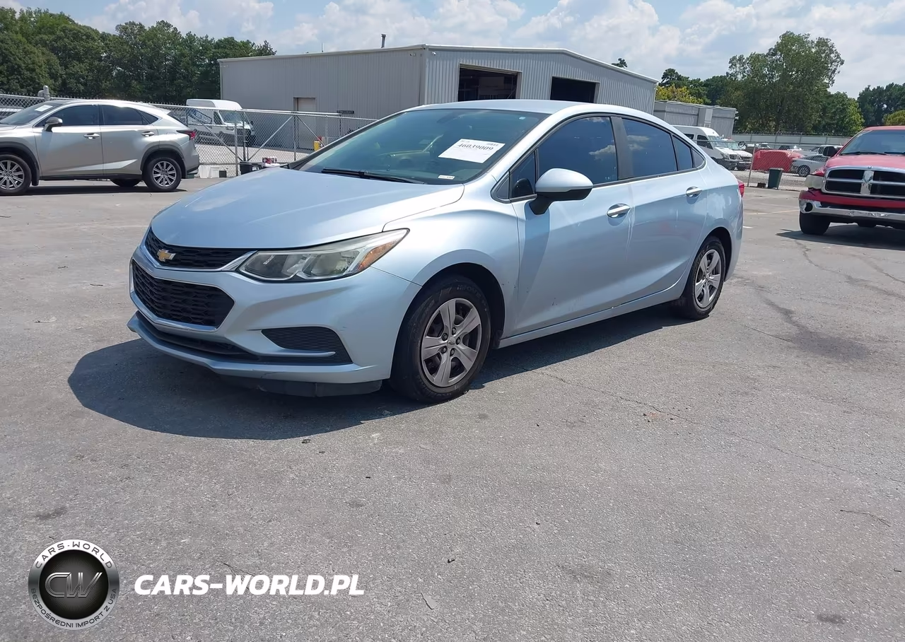 2017 Chevrolet Cruze Ls Auto VIN:1G1BC5SM4H7160407 - 2