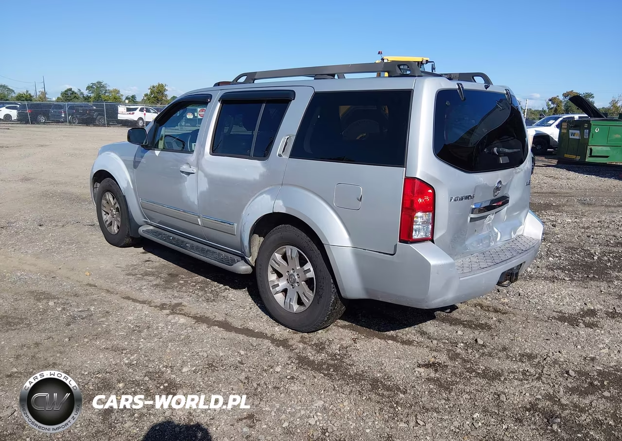 2008 Nissan Pathfinder Le VIN:5N1AR18B18C610968 - 3