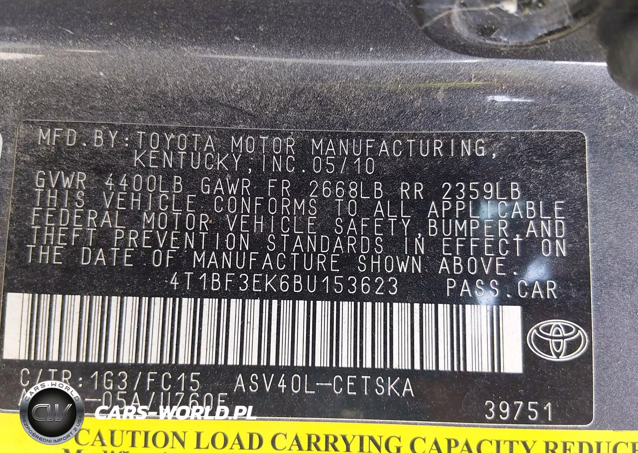 2011 Toyota Camry Se VIN:4T1BF3EK6BU153623 - 9