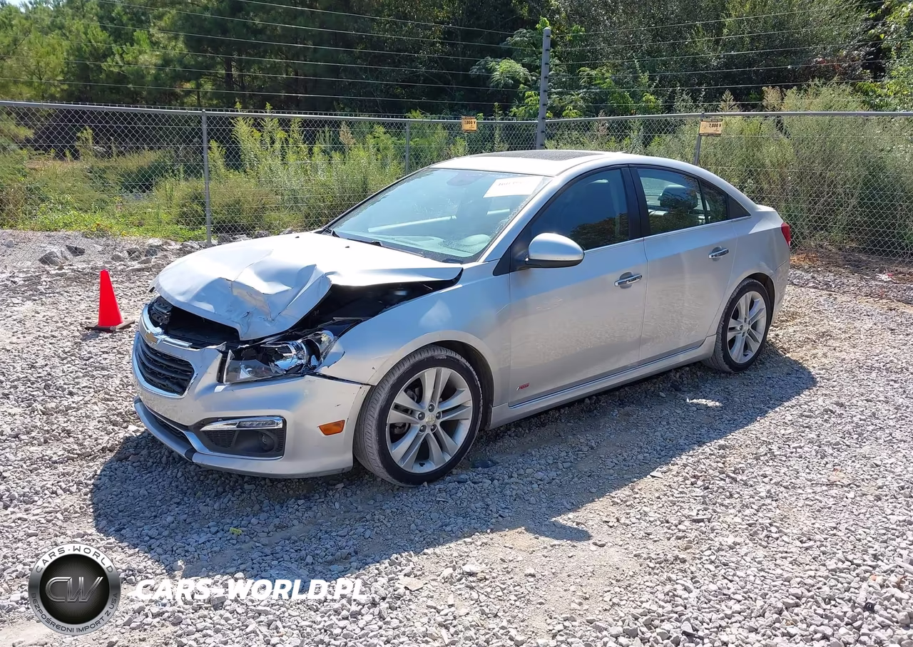 2015 Chevrolet Cruze Ltz VIN:1G1PG5SB2F7121627 - 2