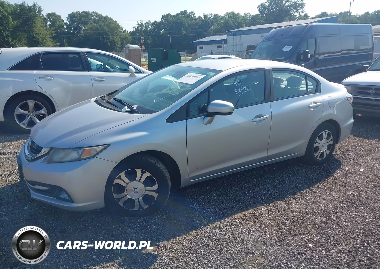 2014 Honda Civic Hybrid VIN:19XFB4F23EE002005 - 2