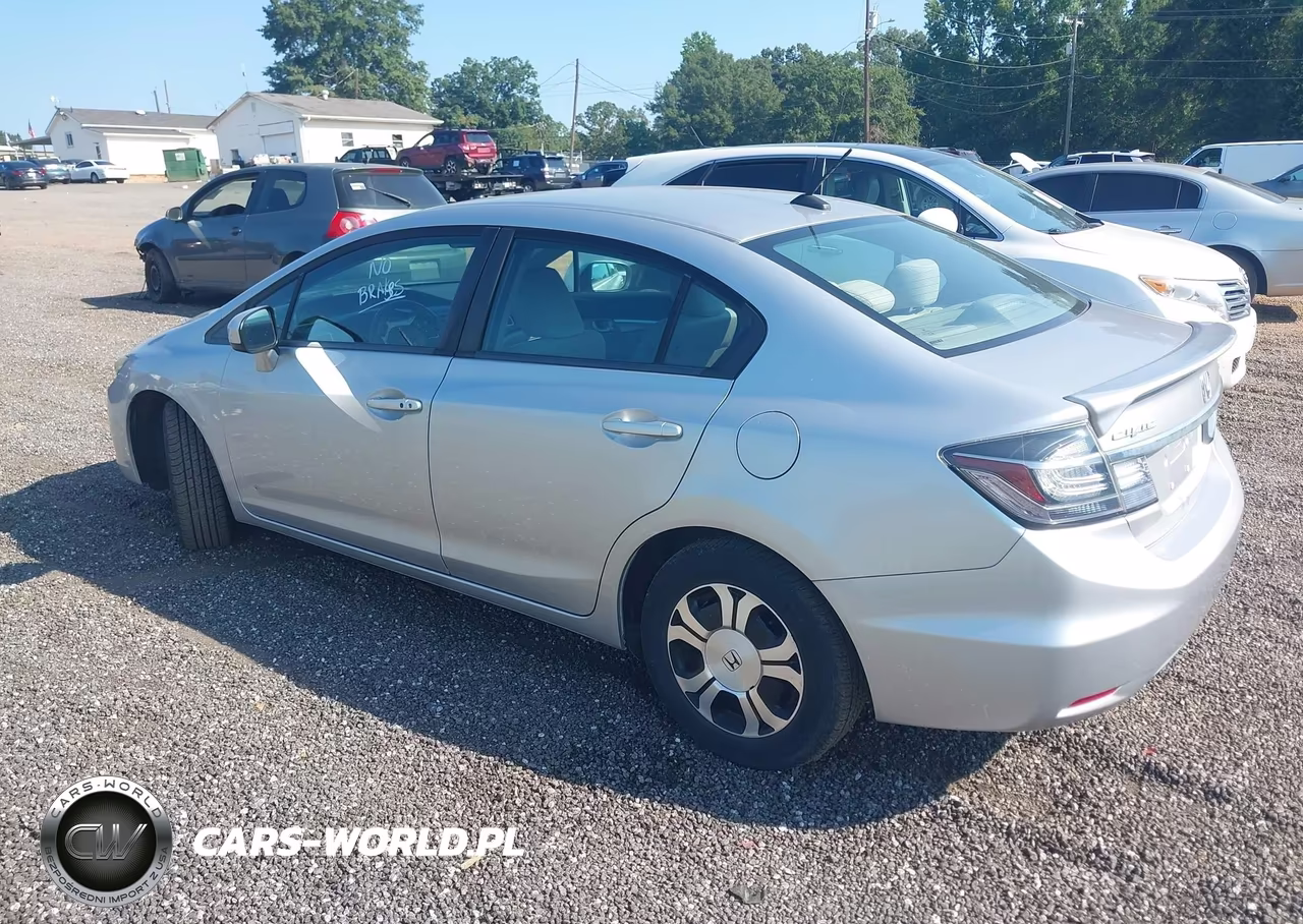 2014 Honda Civic Hybrid VIN:19XFB4F23EE002005 - 3