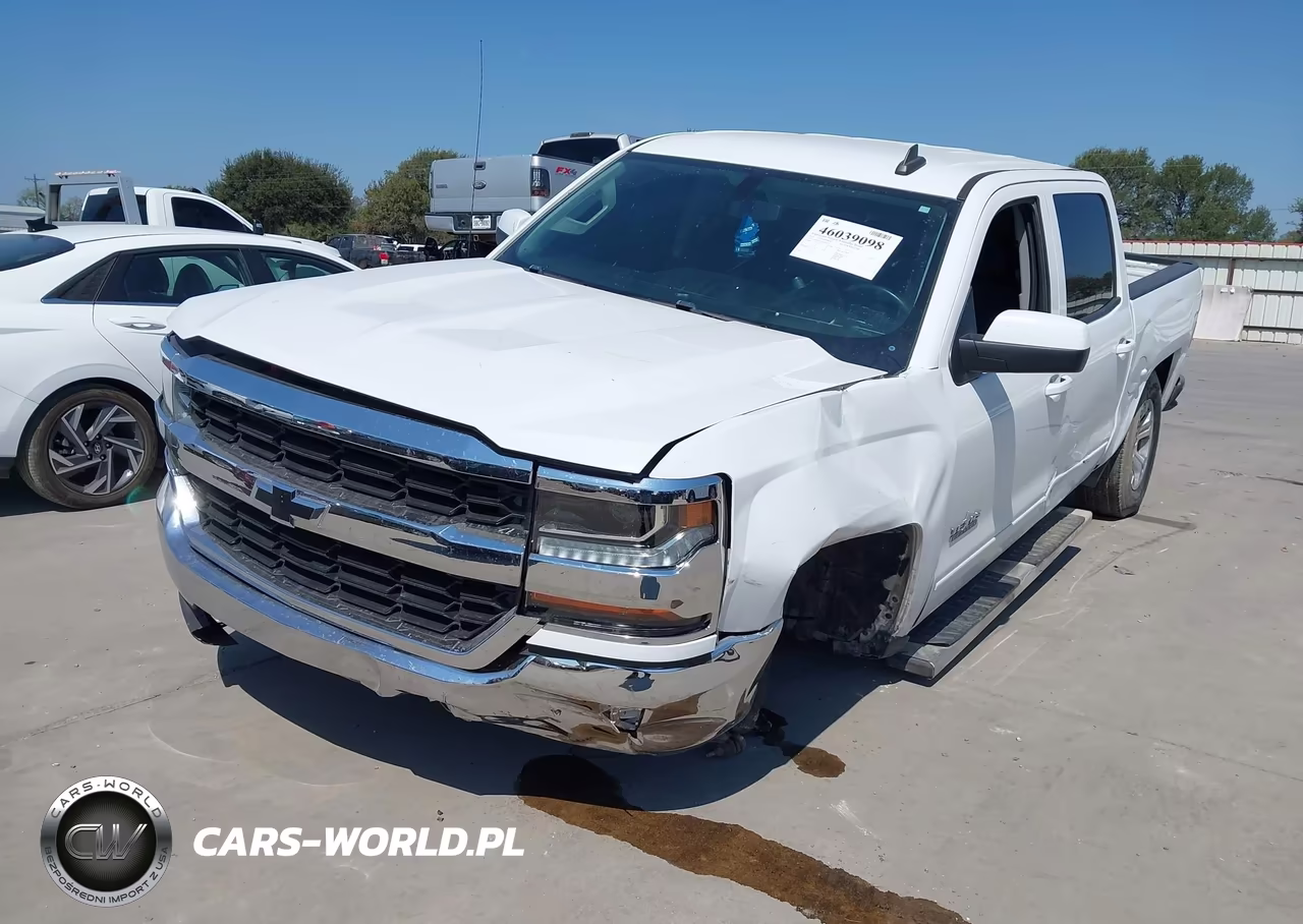 2018 Chevrolet Silverado 1500 1Lt VIN:3GCPCREC3JG485471 - 2