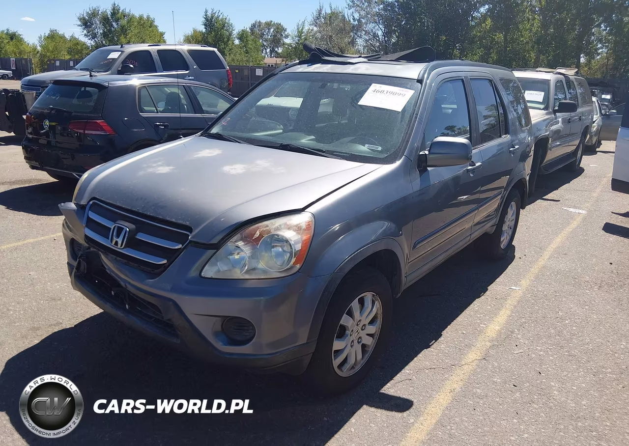 2005 Honda Cr-V Se VIN:JHLRD78955C007039 - 2