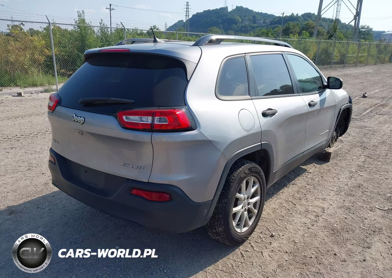 2017 Jeep Cherokee Sport 4X4 VIN:1C4PJMAB0HW537690 - 4