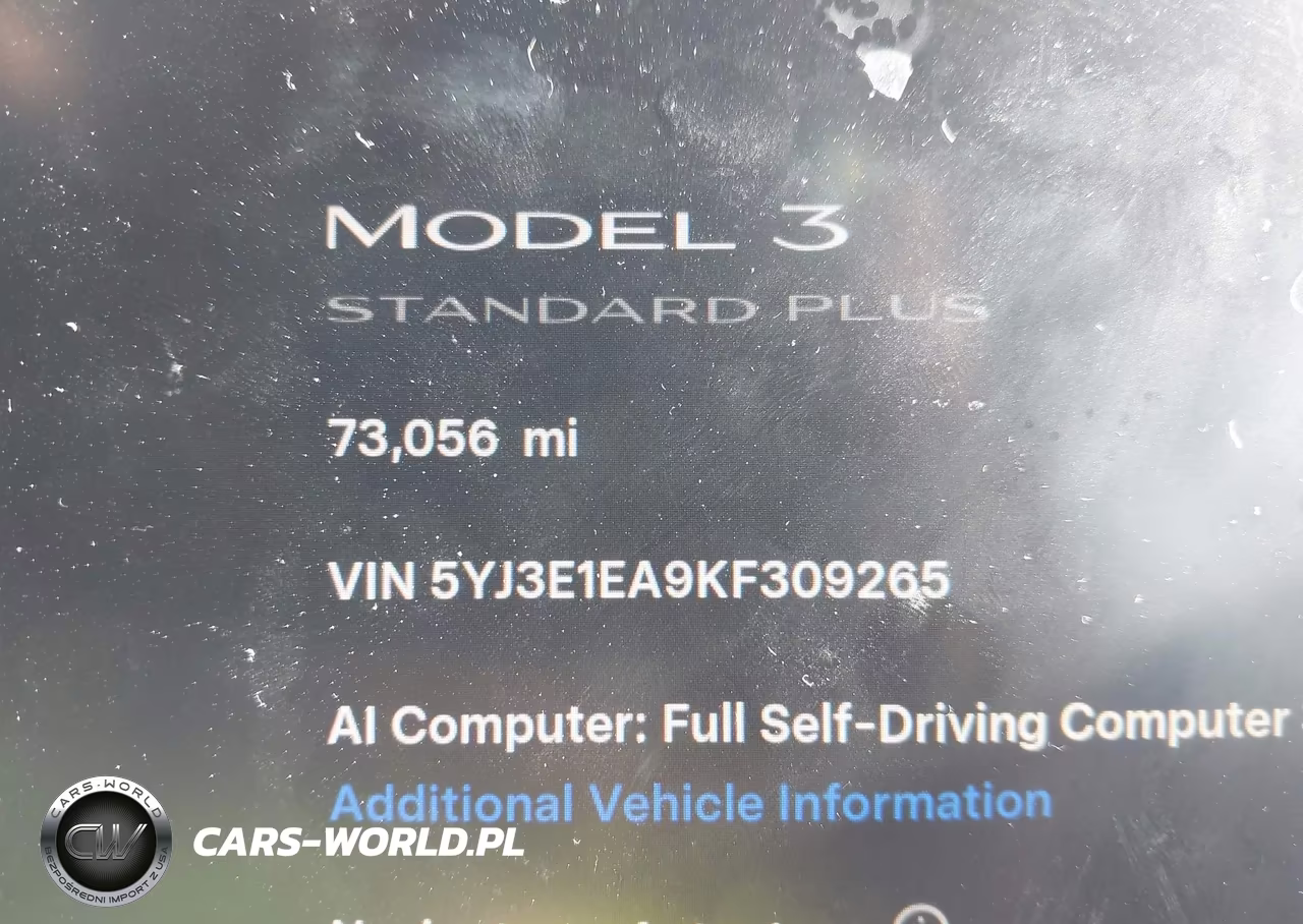 2019 Tesla Model 3 Long Range-Mid Range-Standard Range-Standard Range Plus VIN:5YJ3E1EA9KF309265 - 15