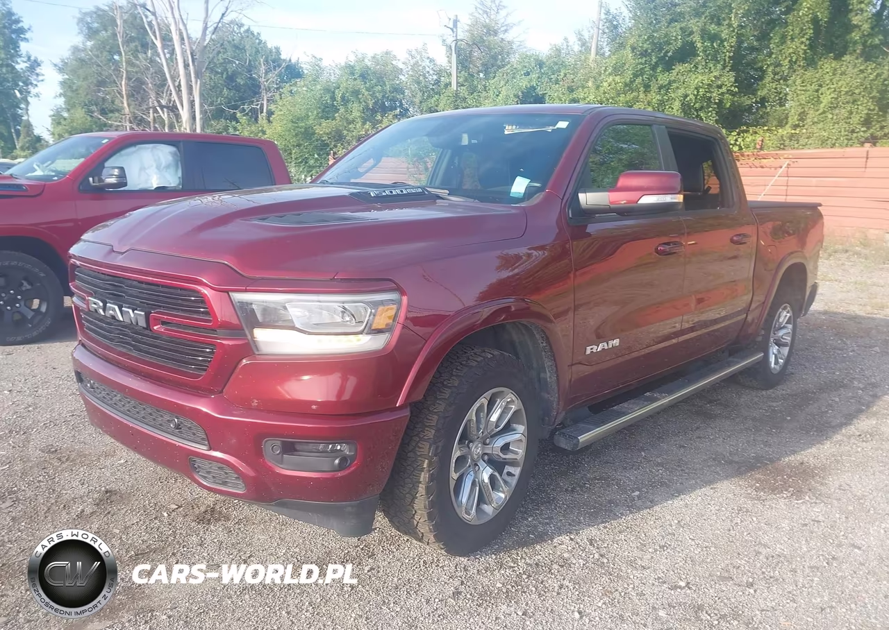 2019 Ram 1500 Laramie 4X4 5'7 Box VIN:1C6SRFJT9KN807852 - 2