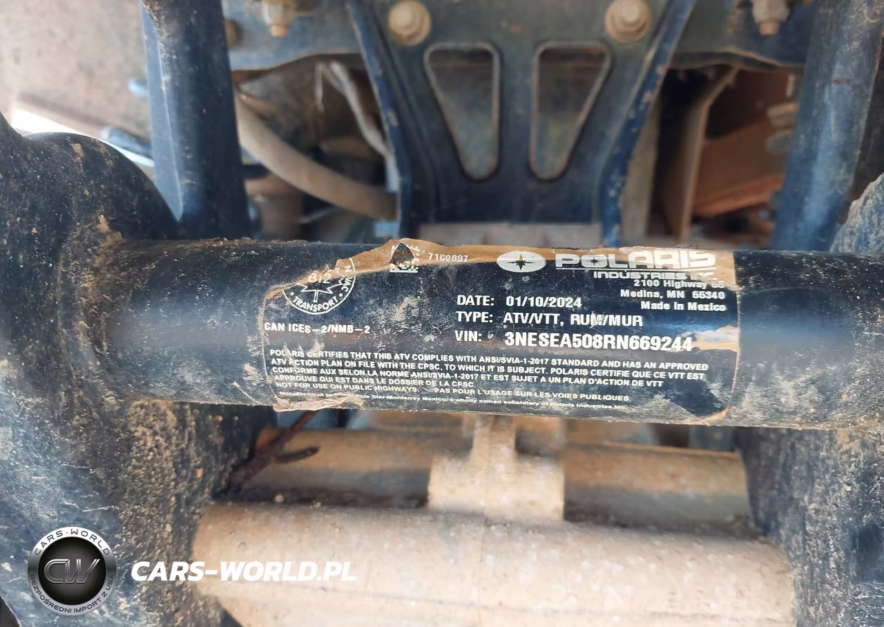2024 Polaris Sportsman 450 VIN:3NESEA508RN669244 - 10