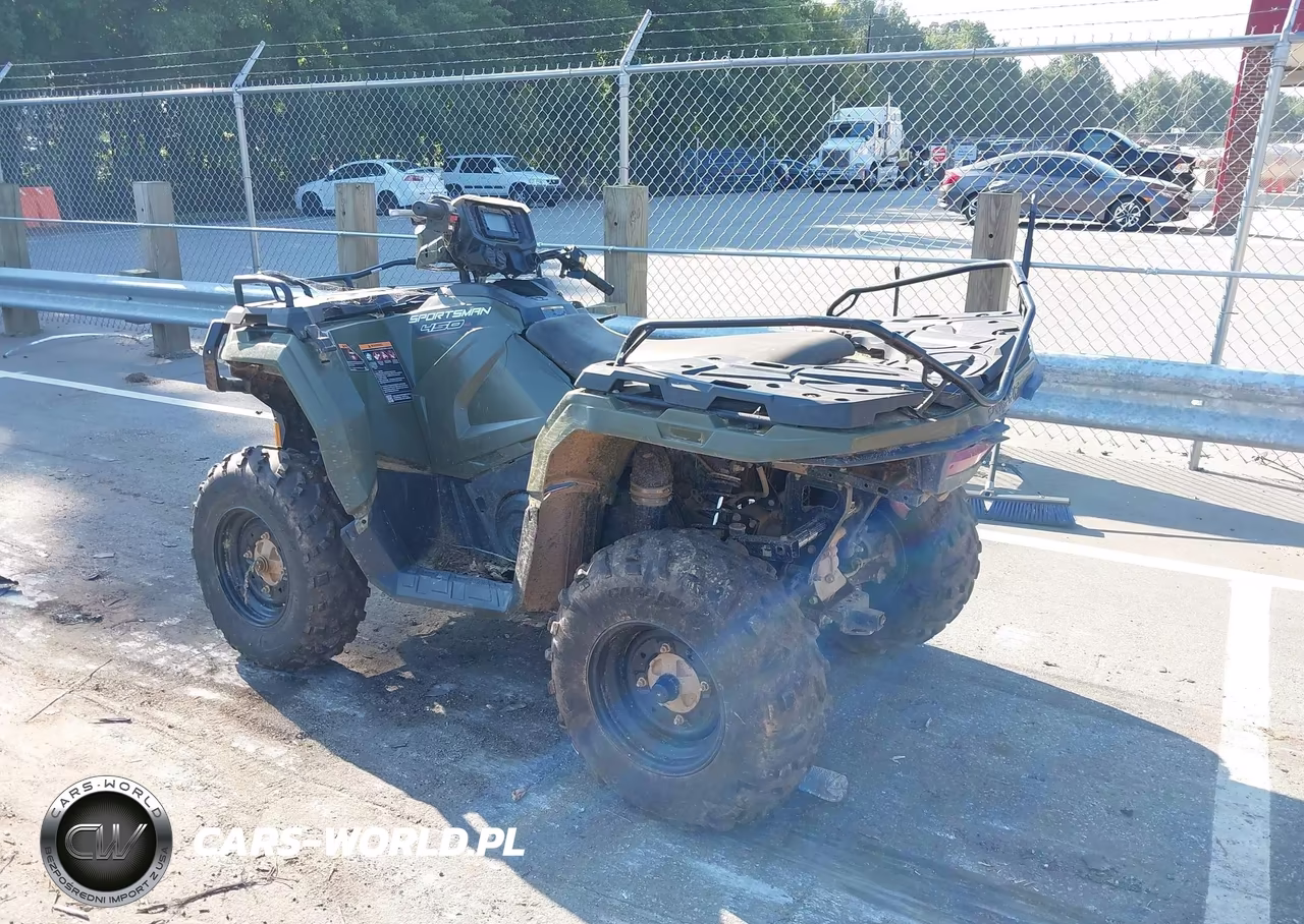 2024 Polaris Sportsman 450 VIN:3NESEA508RN669244 - 3