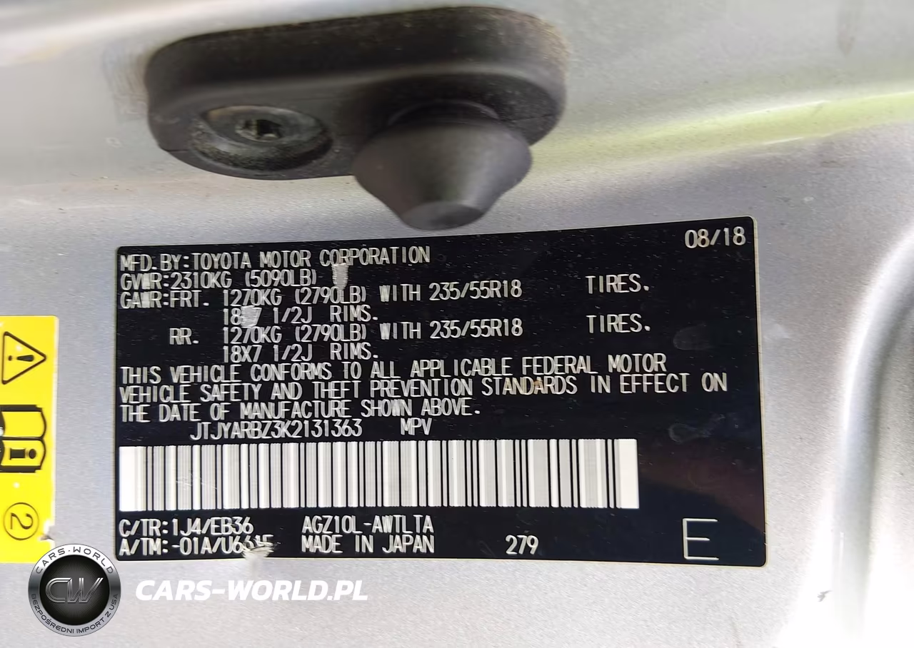 2019 Lexus Nx 300 F Sport VIN:JTJYARBZ3K2131363 - 9