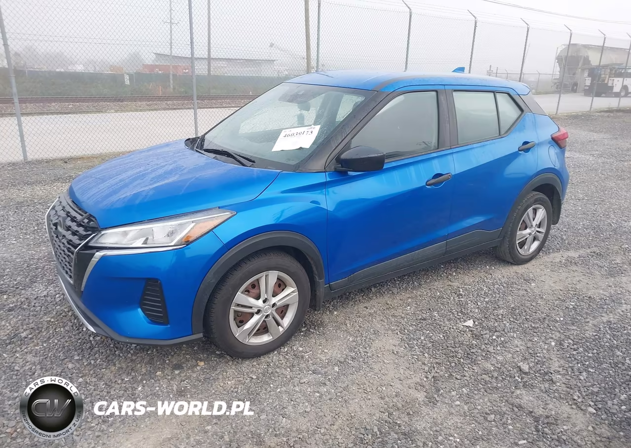 2022 Nissan Kicks S Xtronic Cvt VIN:3N1CP5BV5NL476885 - 2