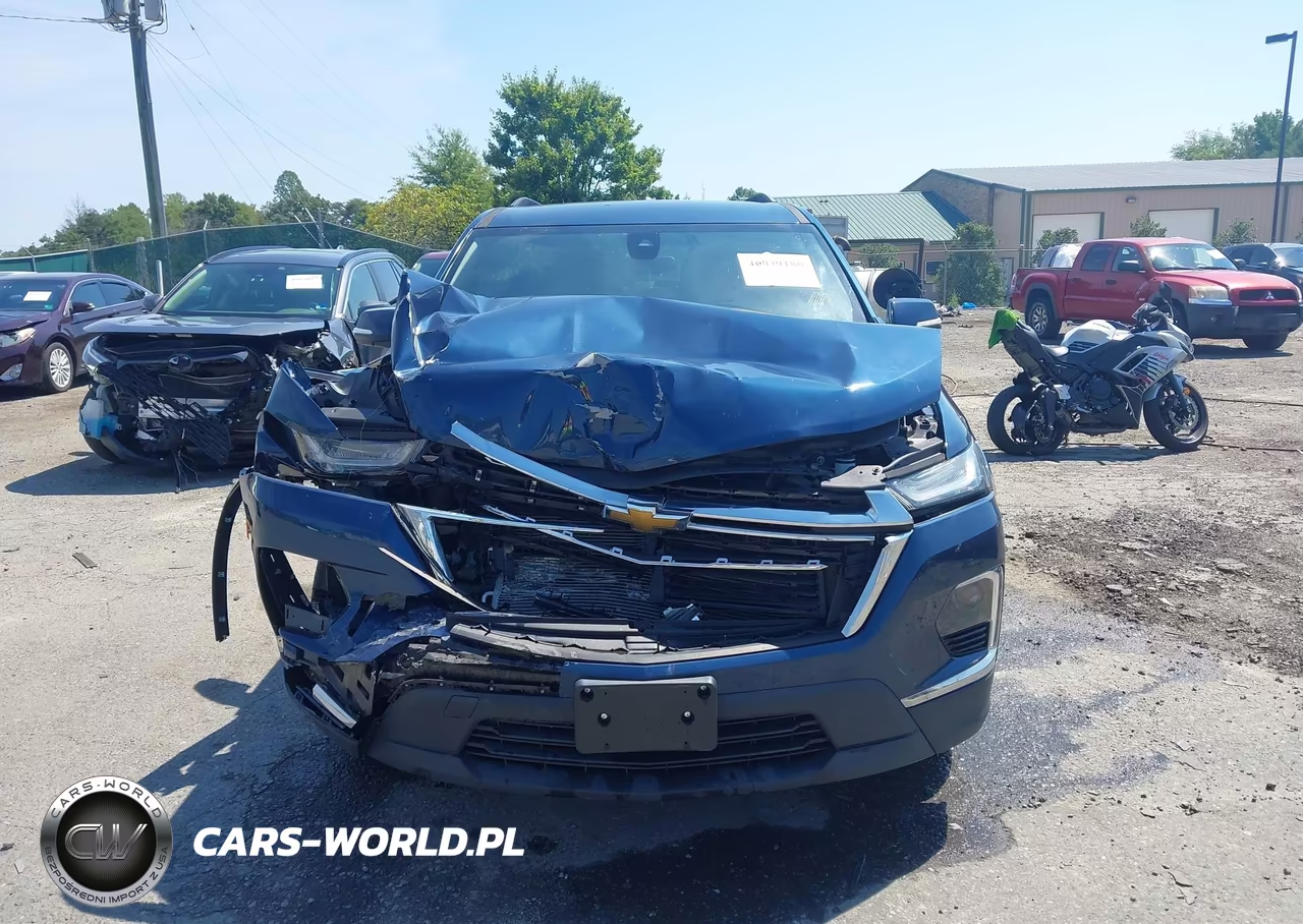 2022 Chevrolet Traverse Fwd Lt Cloth VIN:1GNERGKW7NJ168474 - 12