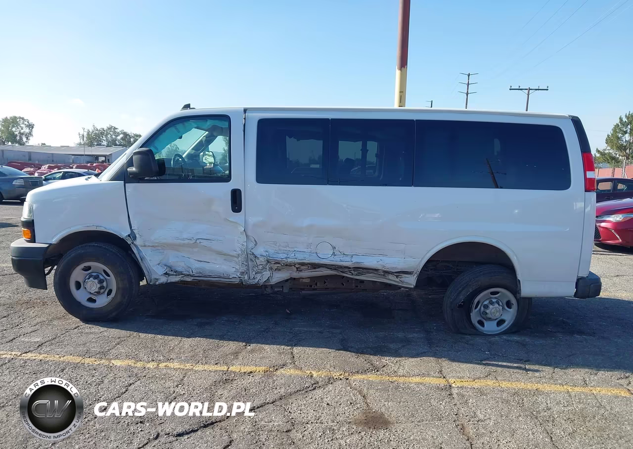 2023 Chevrolet Express Passenger Rwd 3500 Regular Wheelbase Ls VIN:1GAZGLFP7P1221651 - 14