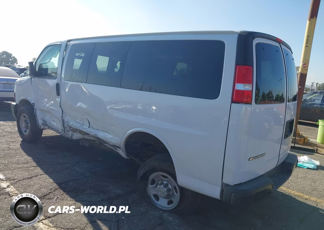 2023 Chevrolet Express Passenger Rwd 3500 Regular Wheelbase Ls VIN:1GAZGLFP7P1221651 - 3