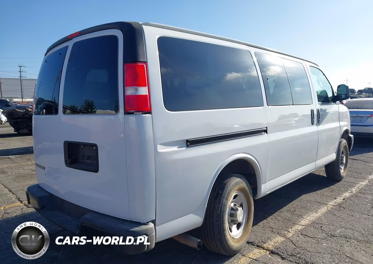 2023 Chevrolet Express Passenger Rwd 3500 Regular Wheelbase Ls VIN:1GAZGLFP7P1221651 - 4