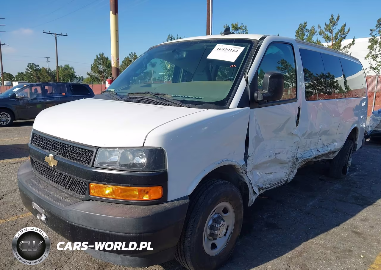 2023 Chevrolet Express Passenger Rwd 3500 Regular Wheelbase Ls VIN:1GAZGLFP7P1221651 - 6