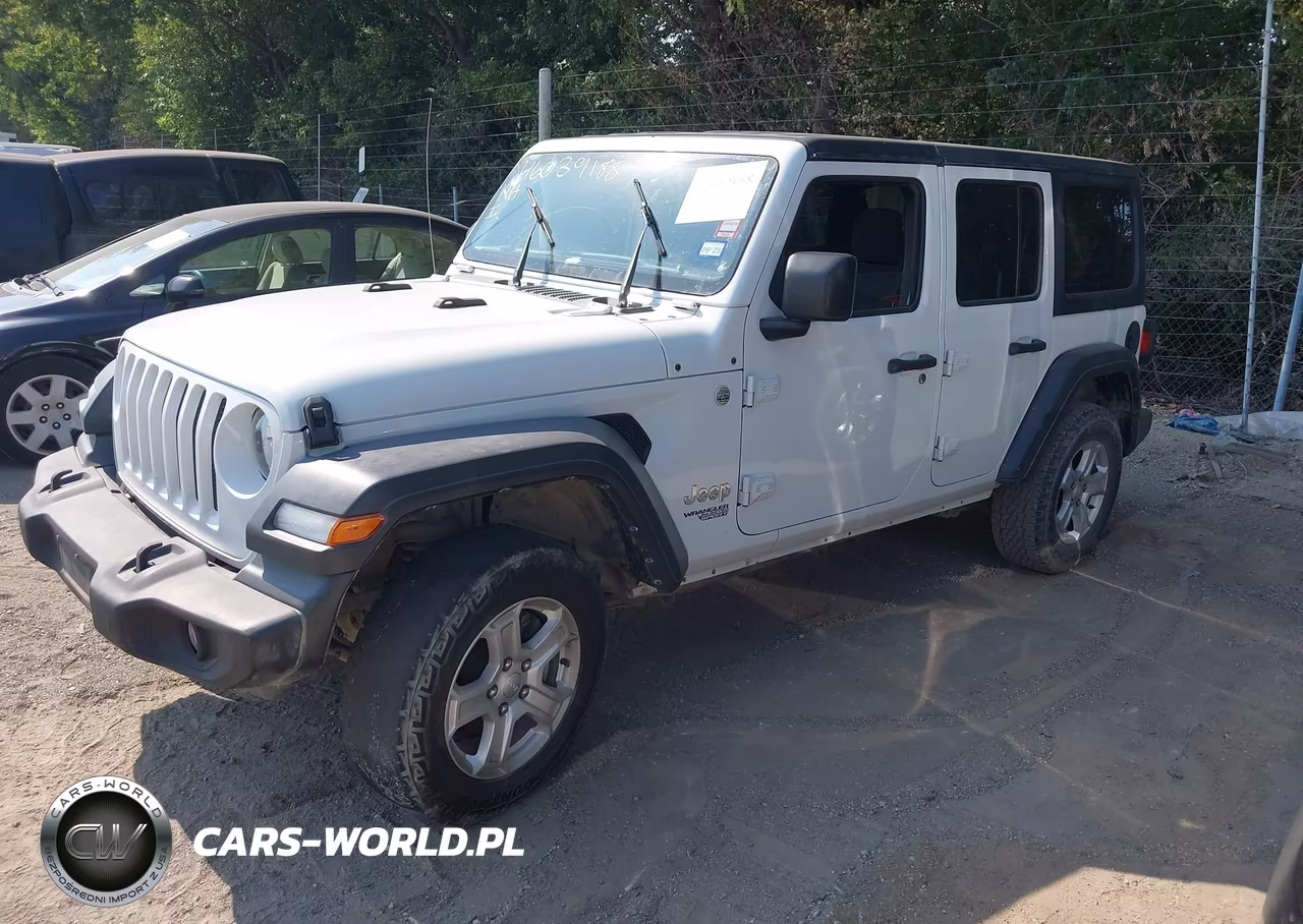 2020 Jeep Wrangler Unlimited Sport S 4X4 VIN:1C4HJXDN5LW279798 - 2