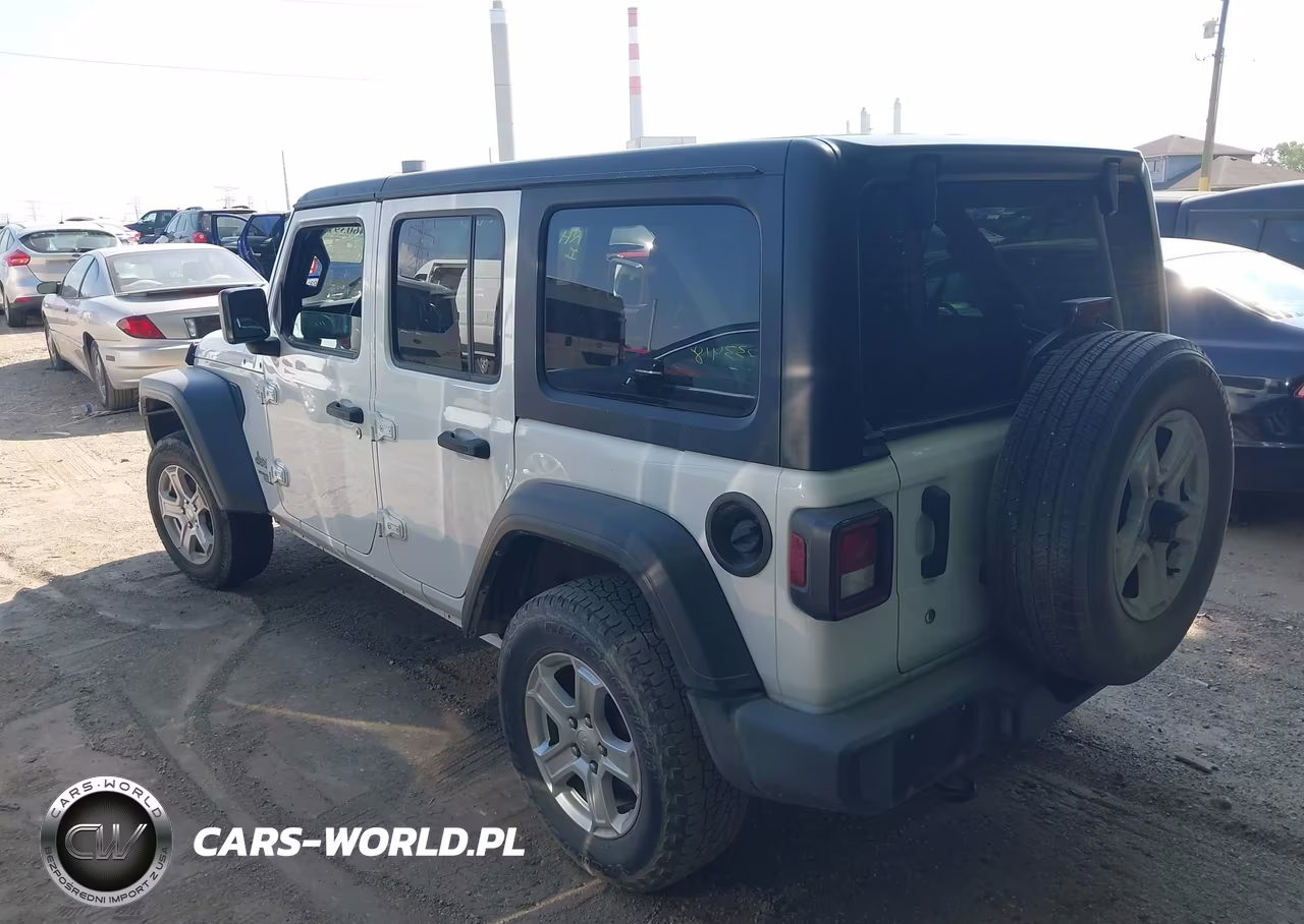2020 Jeep Wrangler Unlimited Sport S 4X4 VIN:1C4HJXDN5LW279798 - 3