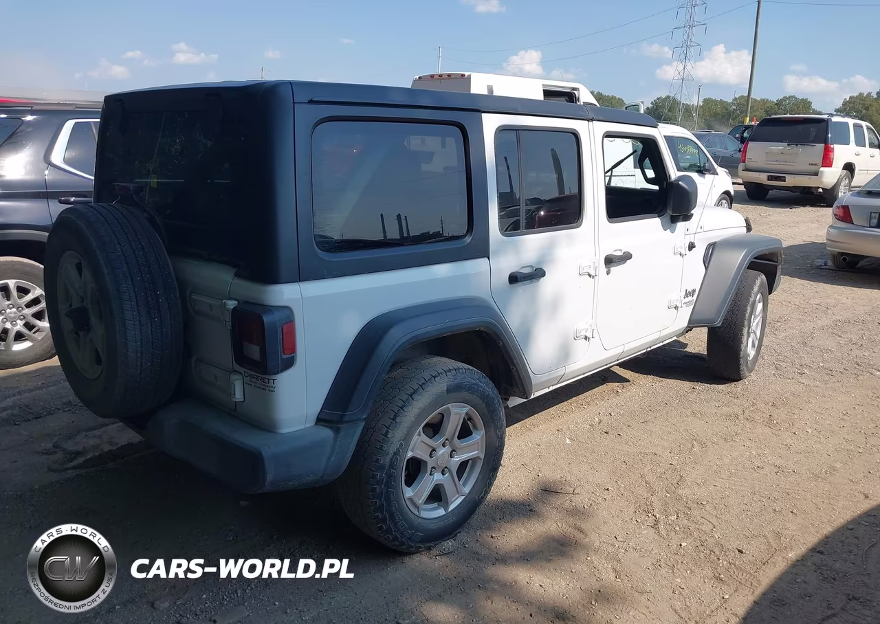 2020 Jeep Wrangler Unlimited Sport S 4X4 VIN:1C4HJXDN5LW279798 - 4