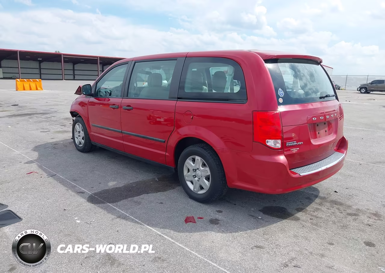 2013 Dodge Grand Caravan American Value Pkg VIN:2C4RDGBG3DR505024 - 3