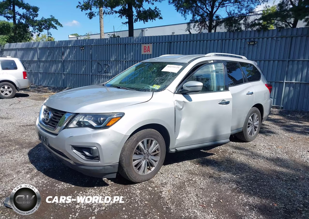 2019 Nissan Pathfinder Sv VIN:5N1DR2MN6KC618851 - 2