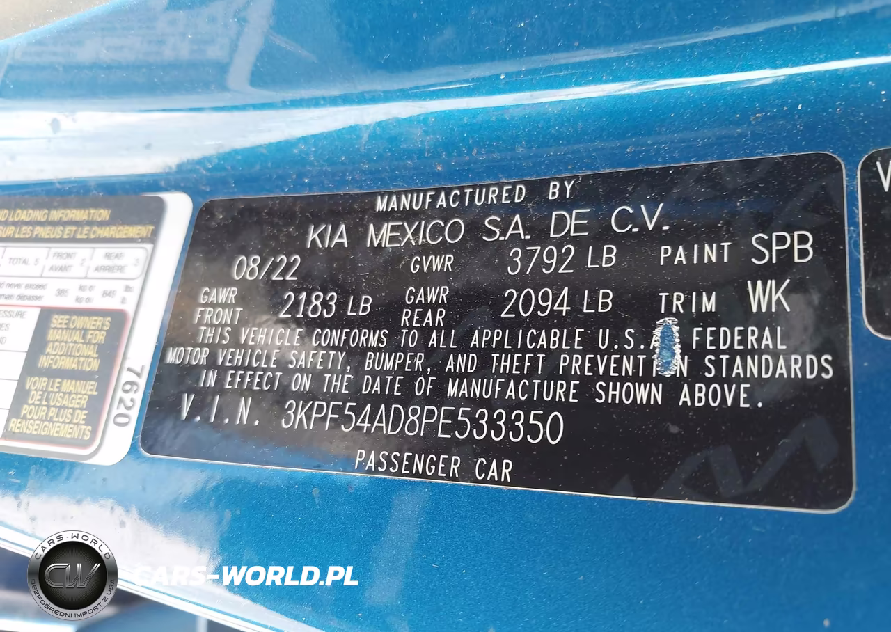 2023 Kia Forte Gt-Line VIN:3KPF54AD8PE533350 - 9