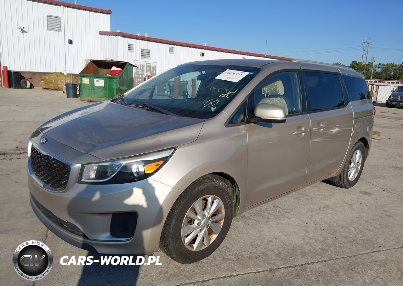2016 Kia Sedona Lx VIN:KNDMB5C14G6120310 - 2