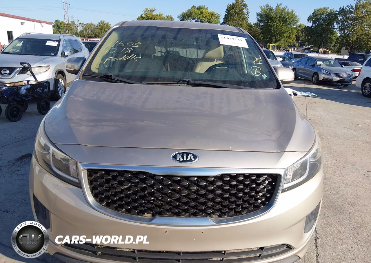2016 Kia Sedona Lx VIN:KNDMB5C14G6120310 - 5