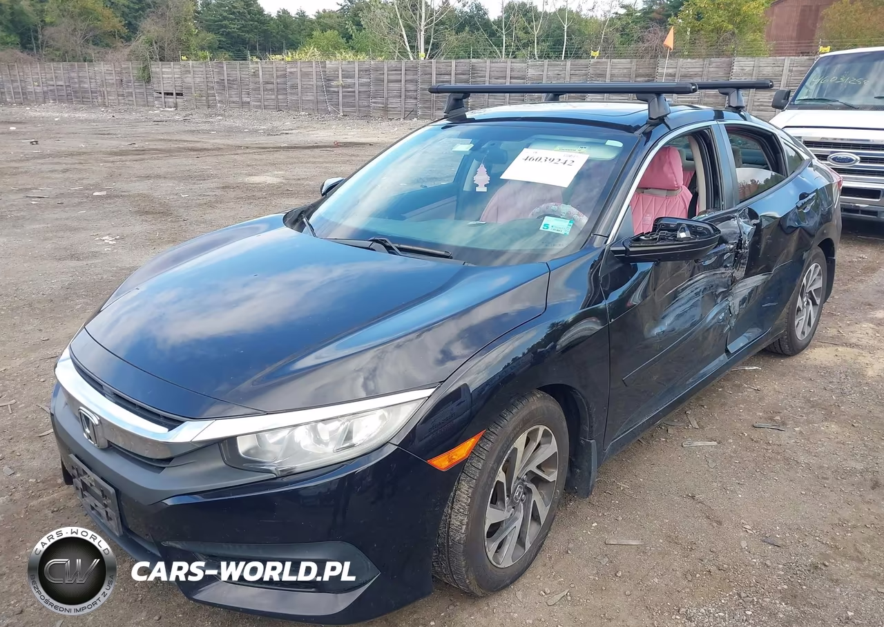 2017 Honda Civic Ex VIN:2HGFC2F71HH537776 - 2