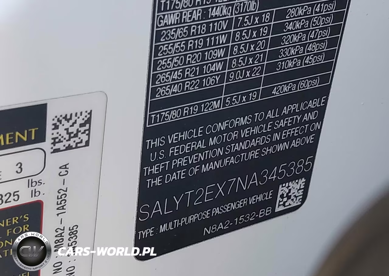 2022 Land Rover Range Rover Velar P250 R-Dynamic S VIN:SALYT2EX7NA345385 - 9