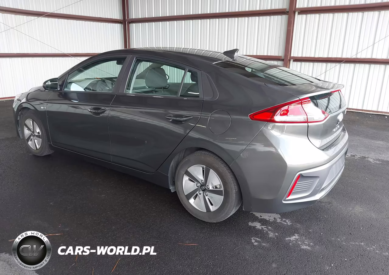 2020 Hyundai Ioniq Hybrid Blue VIN:KMHC65LC7LU218766 - 3