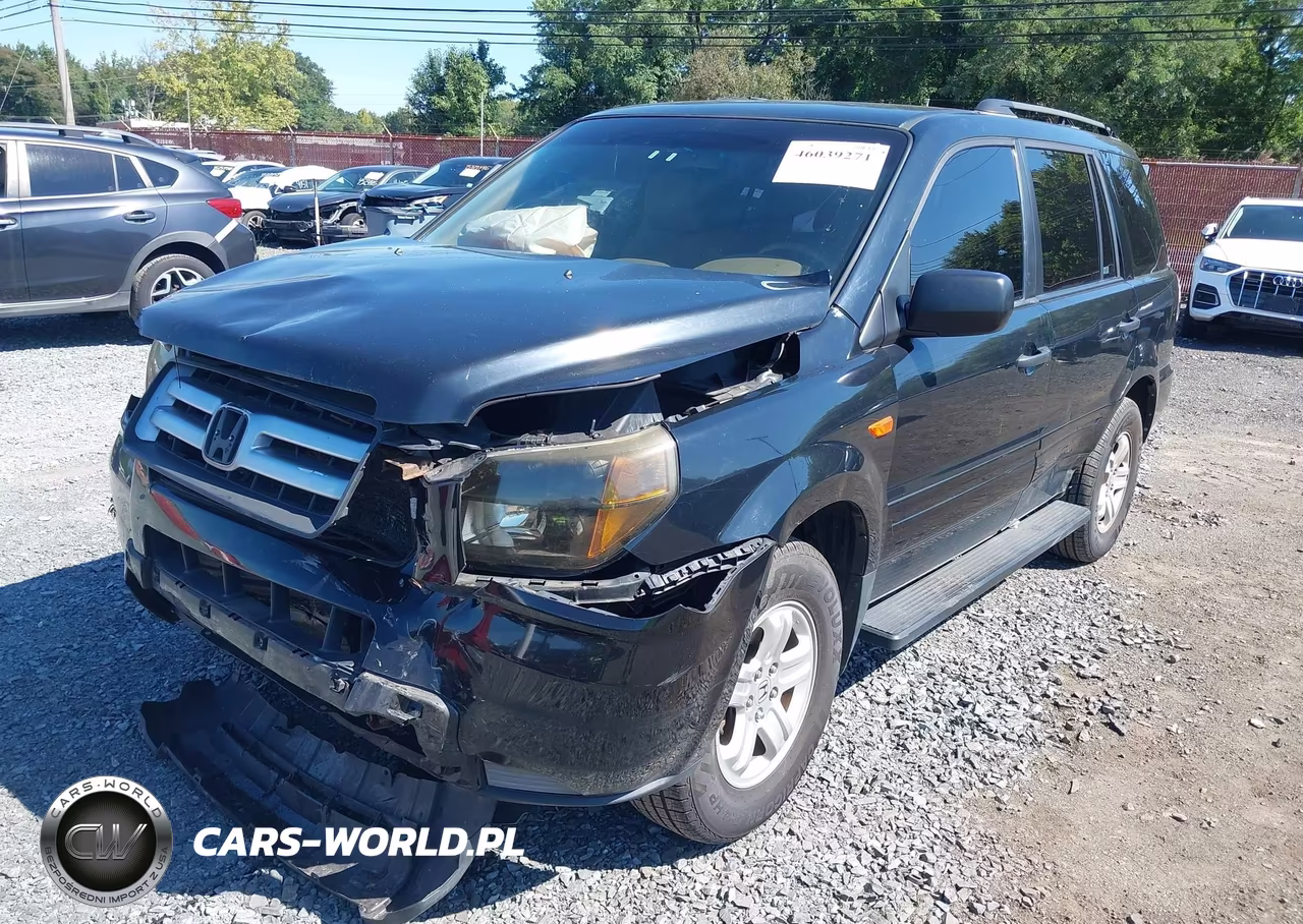 2006 Honda Pilot Lx VIN:2HKYF18186H560252 - 6